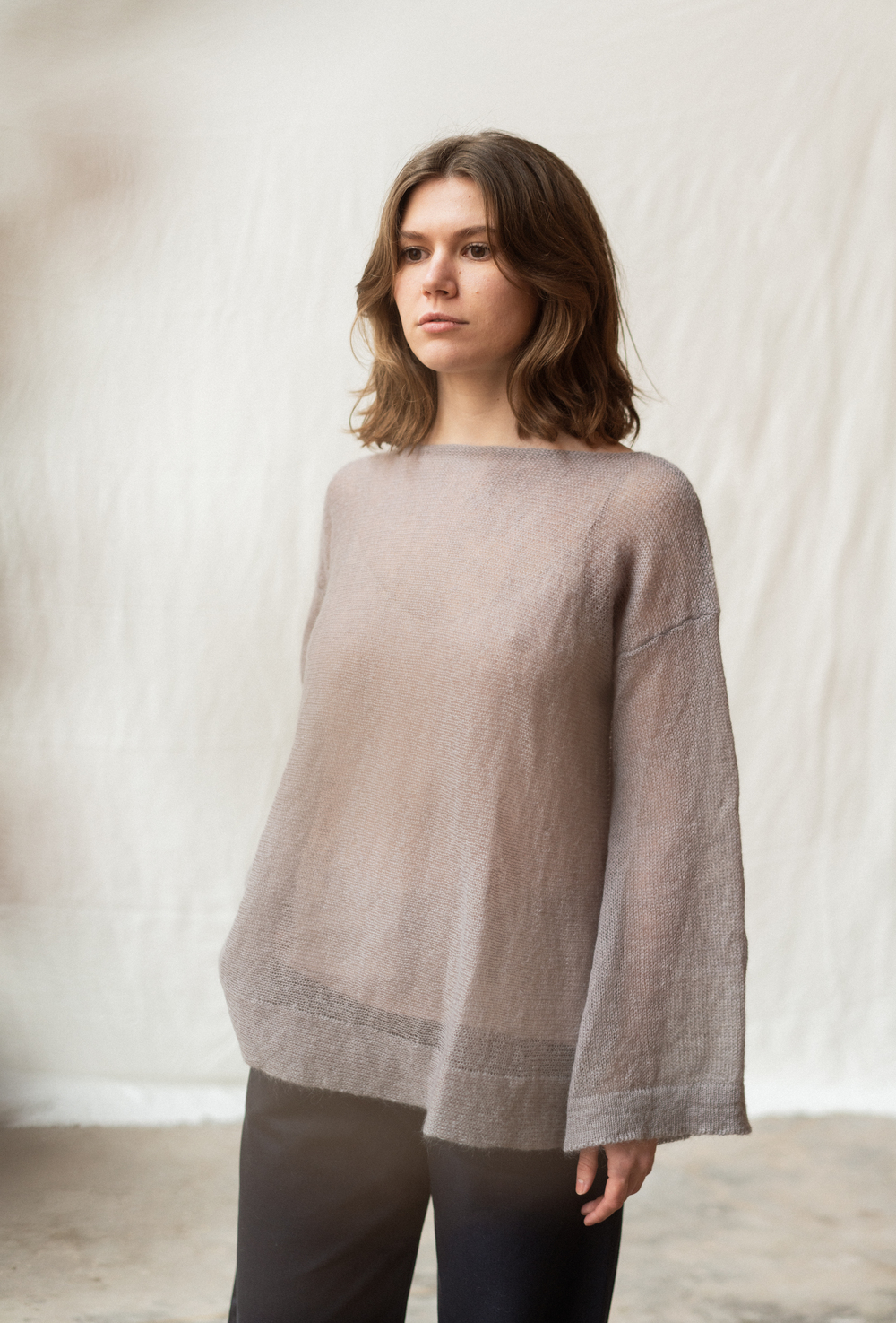 Zoe Grigio Visone